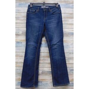 New York Company Curvy Low Rise Bootcut Jeans Dark Wash Size 6